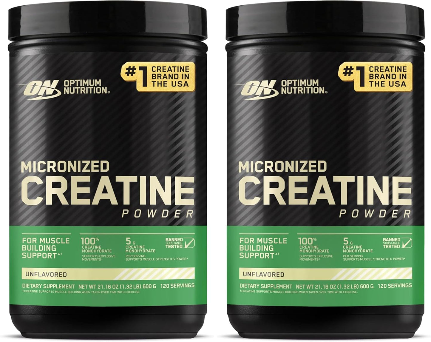 Micronized Creatine Monohydrate Powder, Unflavored, 60 Servings, 300 Grams (Packaging May Vary)