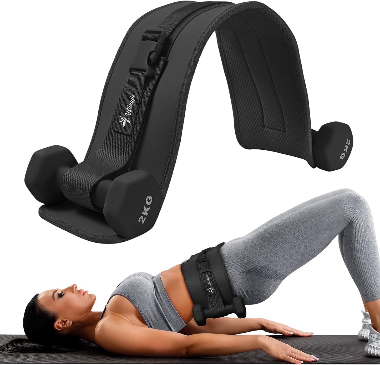 Dumbbell Hip Thrust Belt
