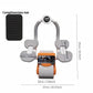 Ab Roller Wheel, New Ab Roller Wheel Automatic Rebound with 4 Elbow Supports.Automatic Rebound Abdominal Wheel with Timer, Abdominal Exercise Roller, Plank Abroller Wheel for Core Trainer