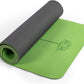 Yoga Mat Non Slip, Pilates Fitness Mats, Eco Friendly, Anti-Tear 1/4" Thick Yoga Mats for Women, Exercise Mats for Home Workout with Carrying Sling and Storage Bag
