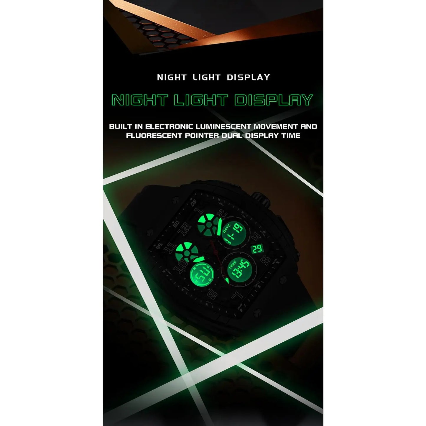 Men'S Sportive Digital Watch
