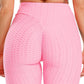 Women High Waisted Workout Yoga Pants Butt Lifting Scrunch Booty Leggings Tummy Control anti Cellulite Textured Tights