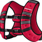Weighted Vest,6Lb/8Lb/10Lb/12Lb/16Lb/20Lb/25Lb/30Lb Weight Vest with Reflective Stripe, Body Weight Vests for Women, Men, Weight Loss Workout, Strength Training, Running, Walking, Jogging