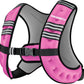 Weighted Vest,6Lb/8Lb/10Lb/12Lb/16Lb/20Lb/25Lb/30Lb Weight Vest with Reflective Stripe, Body Weight Vests for Women, Men, Weight Loss Workout, Strength Training, Running, Walking, Jogging