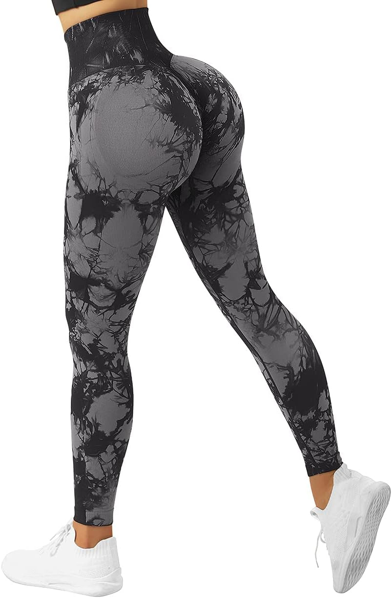 Women Scrunch Butt Lifting Seamless Leggings Booty High Waisted Workout Yoga Pants