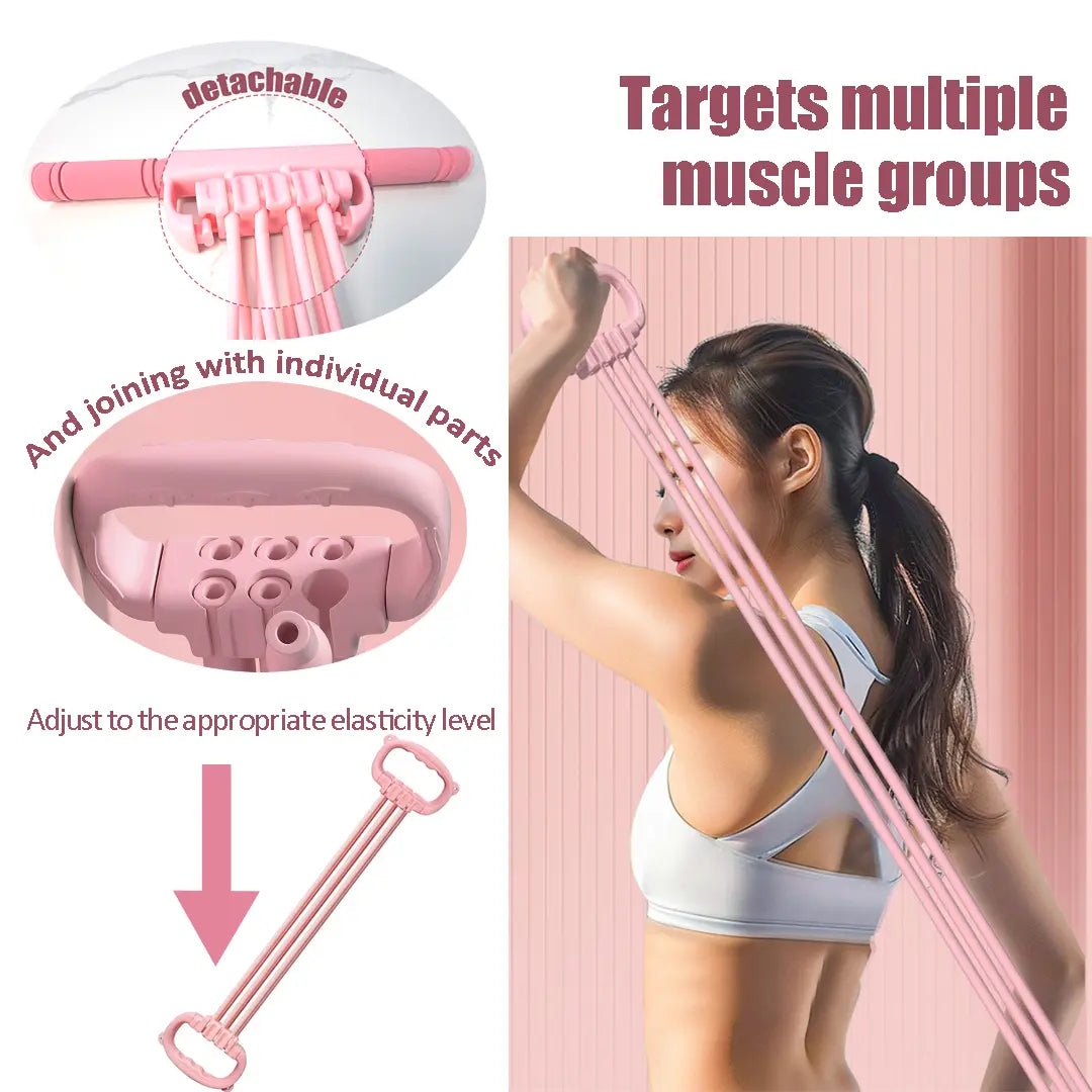 3-In-1 Multifunction Pedal Resistance Band