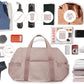 Large Gym Bag with Yoga Mat Buckle, Weekender Overnight Bag for Women, Travel Duffle Bag for Travel Essentials, Carry on Tote Bag Hospital Bag for Labor and Delivery