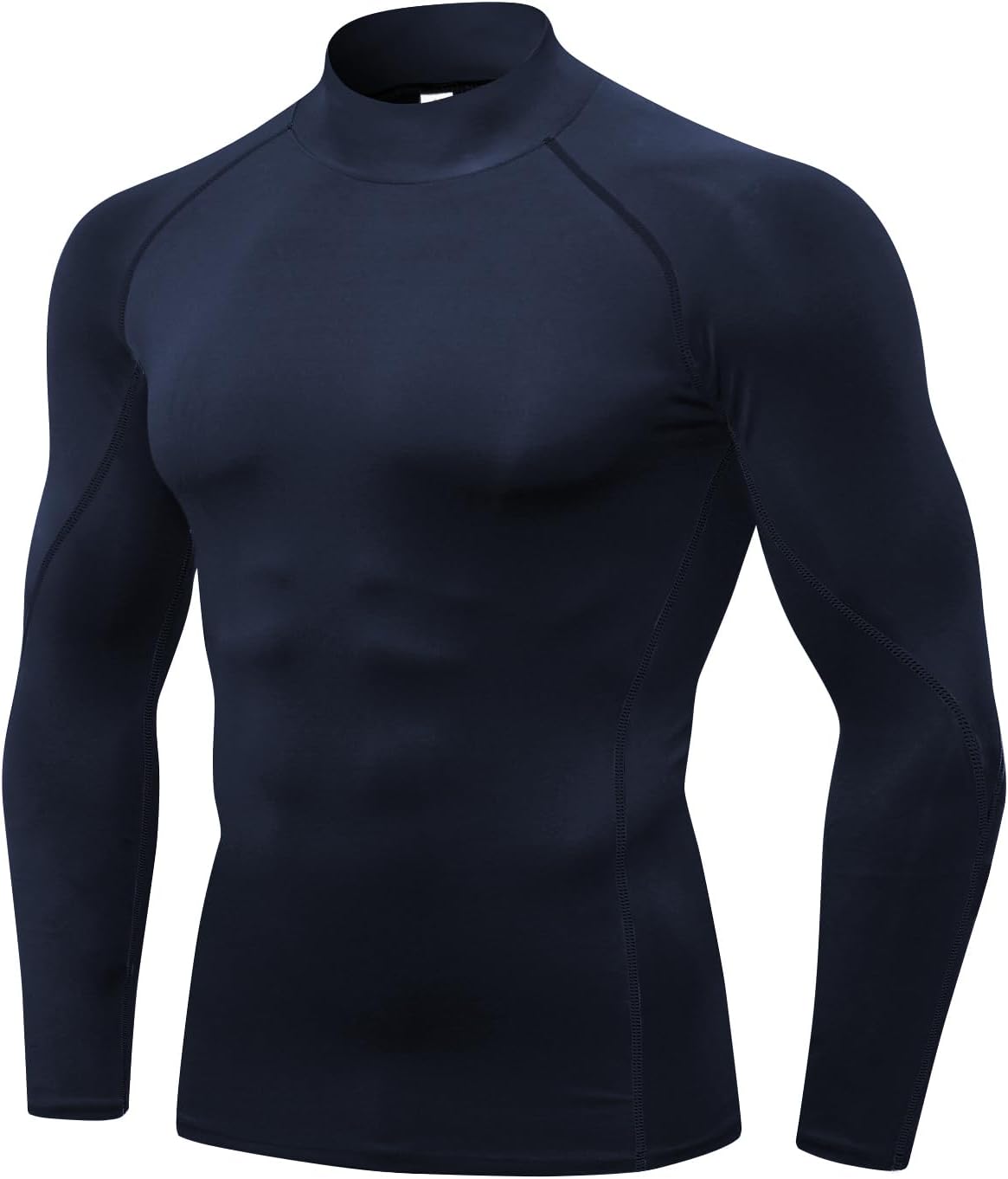 Men'S Compression Shirts Thermal Long Sleeve Athletic Workout Tops Gym Undershirts Sports Baselayers Running T Shirt for Men