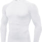 Men'S Compression Shirts Thermal Long Sleeve Athletic Workout Tops Gym Undershirts Sports Baselayers Running T Shirt for Men