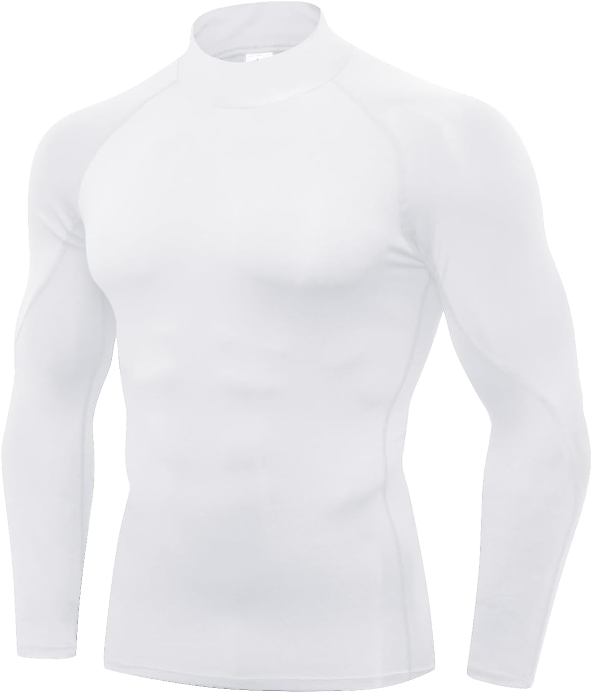 Men'S Compression Shirts Thermal Long Sleeve Athletic Workout Tops Gym Undershirts Sports Baselayers Running T Shirt for Men