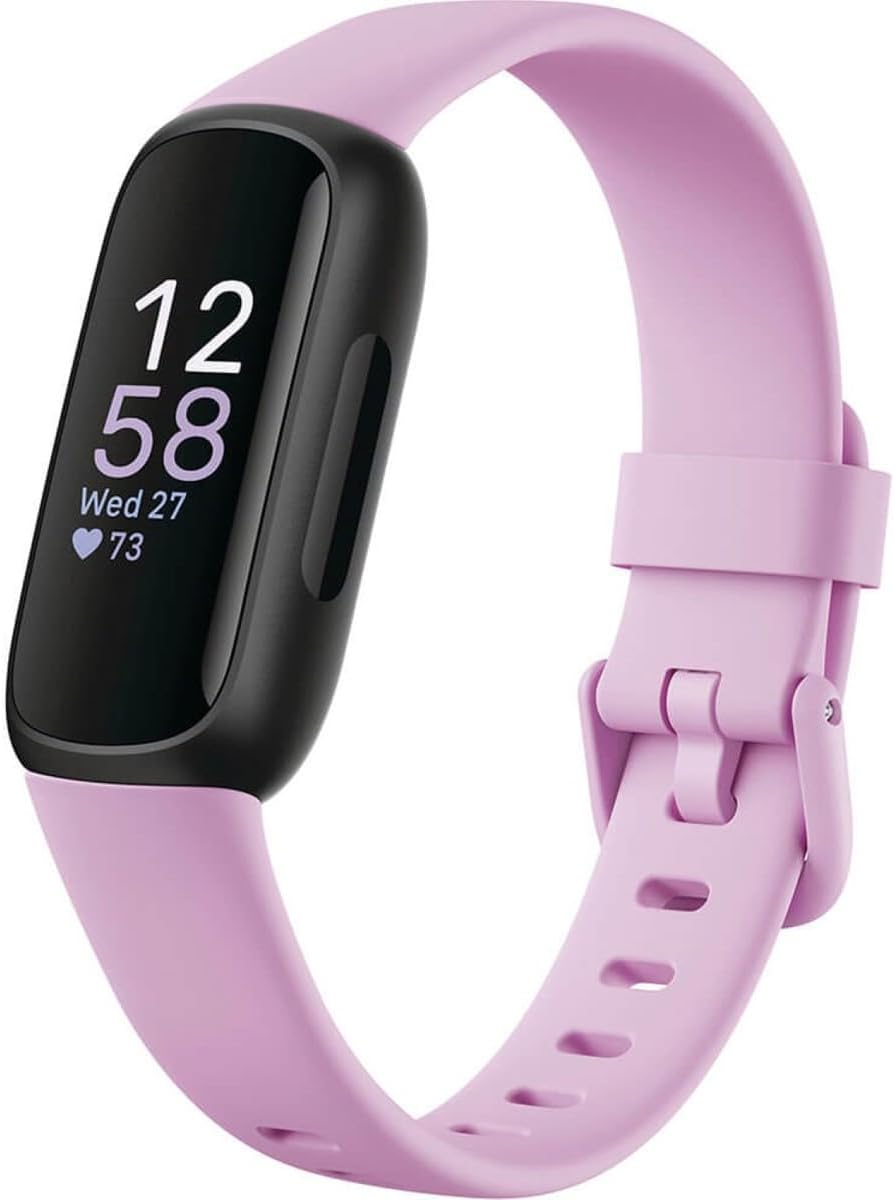 Inspire 3 Health &-Fitness-Tracker with Stress Management, Workout Intensity, Sleep Tracking, 24/7 Heart Rate and More, Midnight Zen/Black One Size (S & L Bands Included)