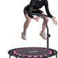 40"-48" Silent Mini Trampoline Fitness Trampoline Bungee Rebounder Jumping Cardio Trainer Workout for Adults-Max Limit 330Lbs