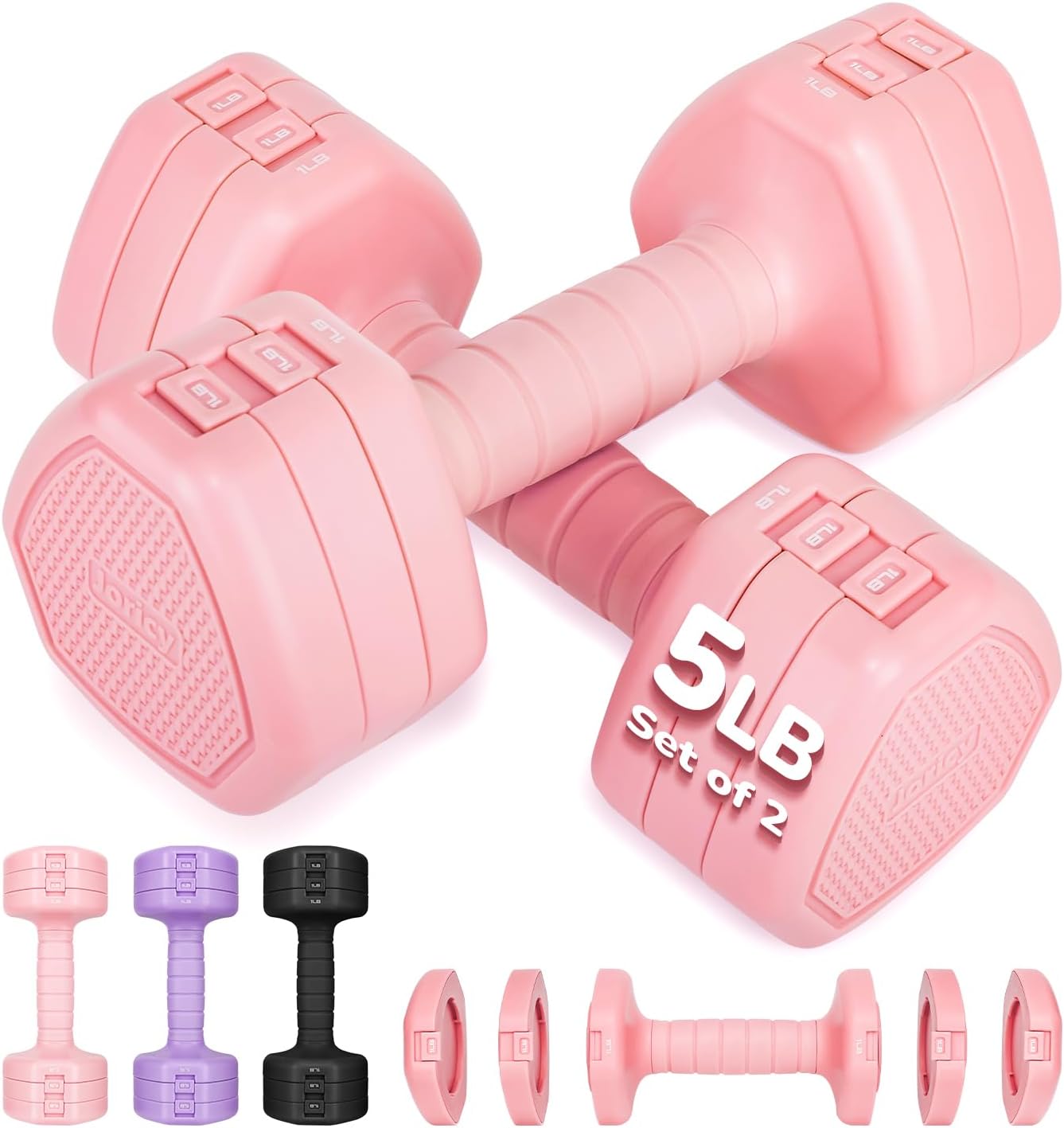  Adjustable Dumbbell Set
