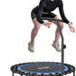 40"-48" Silent Mini Trampoline Fitness Trampoline Bungee Rebounder Jumping Cardio Trainer Workout for Adults-Max Limit 330Lbs