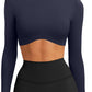Long Sleeve Workout Tops