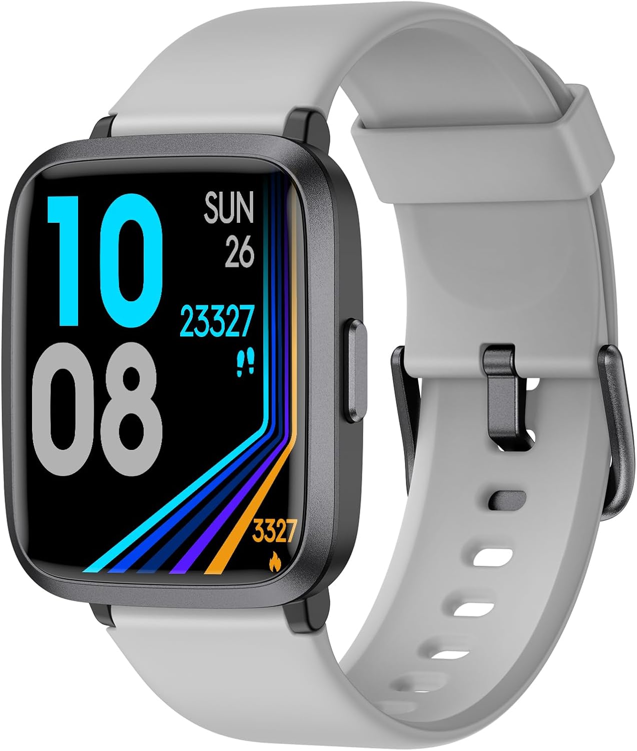 Fitness Tracker Watch with Heart Rate Monitor, Activity Tracker with Pedometer, Sleep Monitor, Calories & Step Counter, IP68 Waterproof Smart Watches for Women Men Fitness Watch for Sports