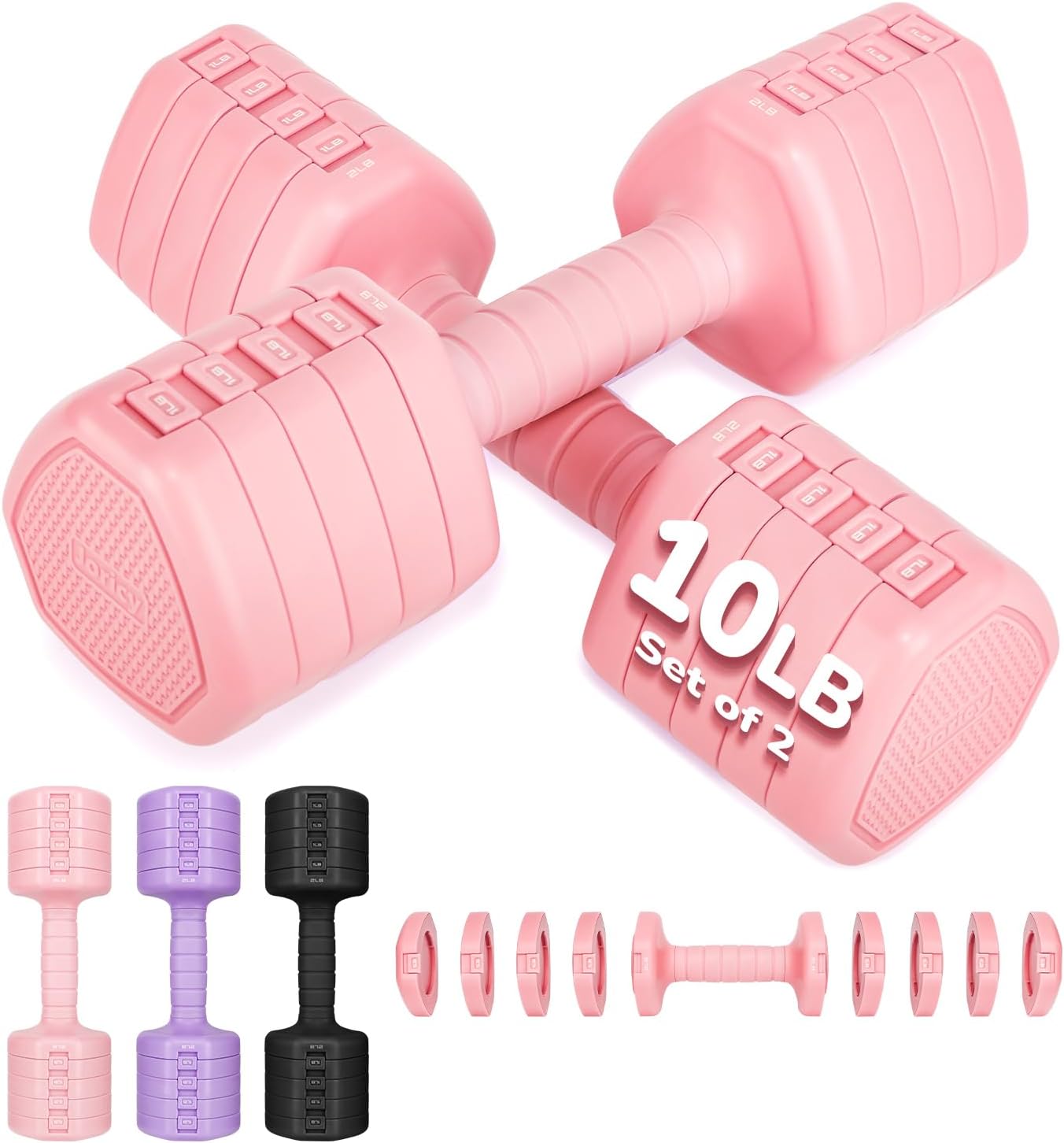 Adjustable Dumbbell Set