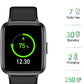 Fitness Tracker Watch with Heart Rate Monitor, Activity Tracker with Pedometer, Sleep Monitor, Calories & Step Counter, IP68 Waterproof Smart Watches for Women Men Fitness Watch for Sports