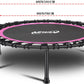 40"-48" Silent Mini Trampoline Fitness Trampoline Bungee Rebounder Jumping Cardio Trainer Workout for Adults-Max Limit 330Lbs