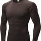 Men'S Compression Shirts Thermal Long Sleeve Athletic Workout Tops Gym Undershirts Sports Baselayers Running T Shirt for Men