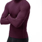 Men'S Compression Shirts Thermal Long Sleeve Athletic Workout Tops Gym Undershirts Sports Baselayers Running T Shirt for Men