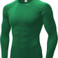 Men'S Compression Shirts Thermal Long Sleeve Athletic Workout Tops Gym Undershirts Sports Baselayers Running T Shirt for Men