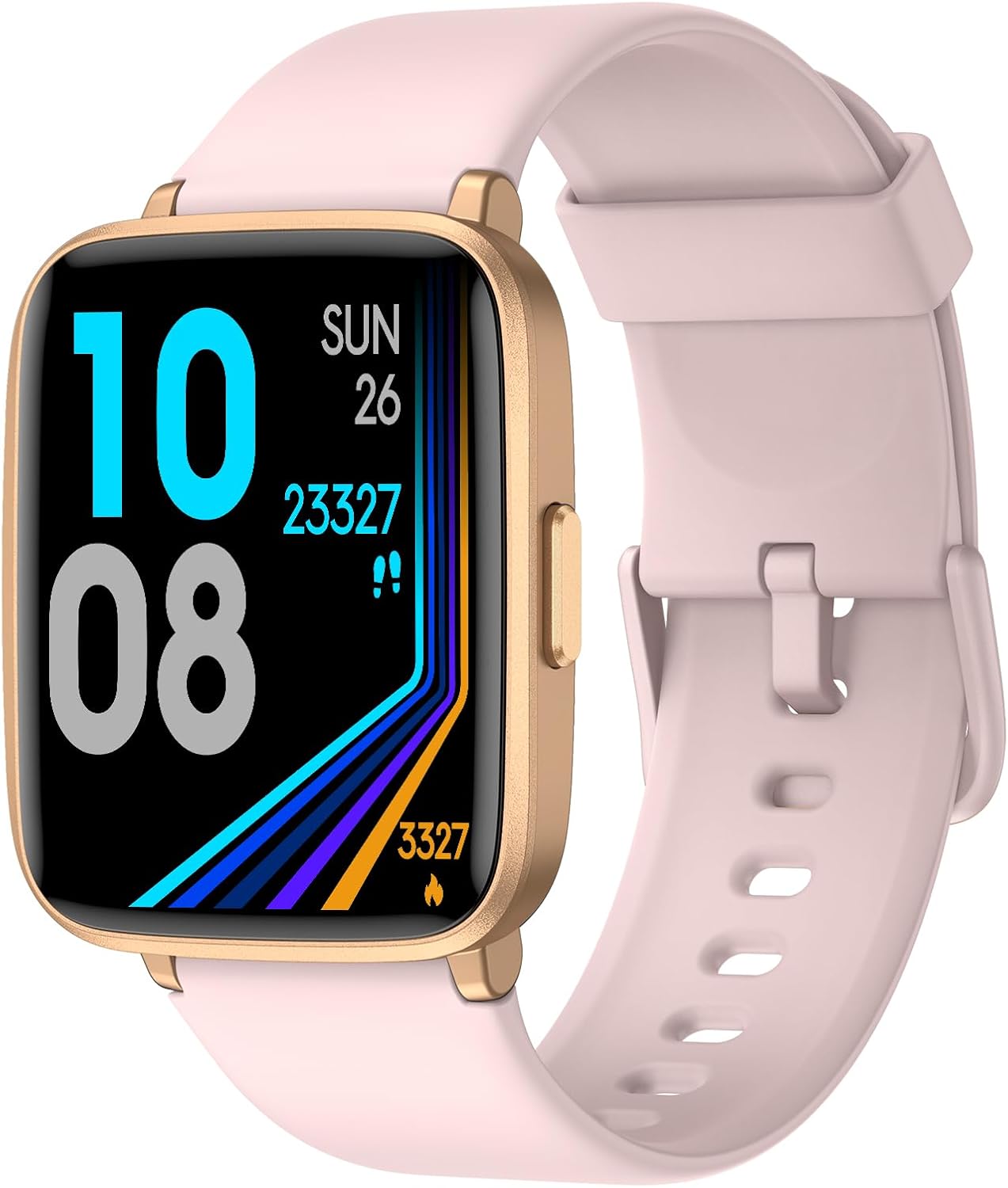 Fitness Tracker Watch with Heart Rate Monitor, Activity Tracker with Pedometer, Sleep Monitor, Calories & Step Counter, IP68 Waterproof Smart Watches for Women Men Fitness Watch for Sports