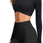 Long Sleeve Workout Tops