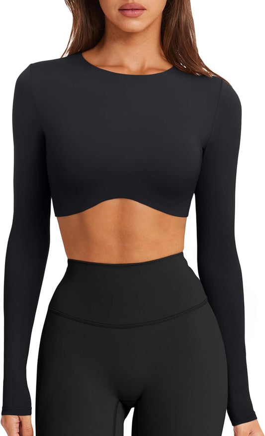 Long Sleeve Workout Tops