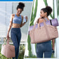 Large Gym Bag with Yoga Mat Buckle, Weekender Overnight Bag for Women, Travel Duffle Bag for Travel Essentials, Carry on Tote Bag Hospital Bag for Labor and Delivery