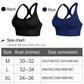 Racerback Sports Bras for Women 2 Pack Yoga Bras High Impact Support for Fitness Workout Bras with Removable Pads-M