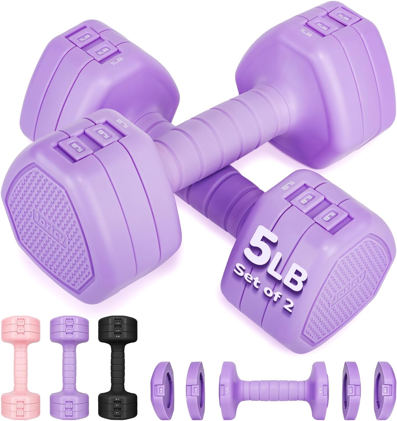  Adjustable Dumbbell Set