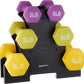 Neoprene Dumbbell Hand Weights for Exercise and Muscle Toning