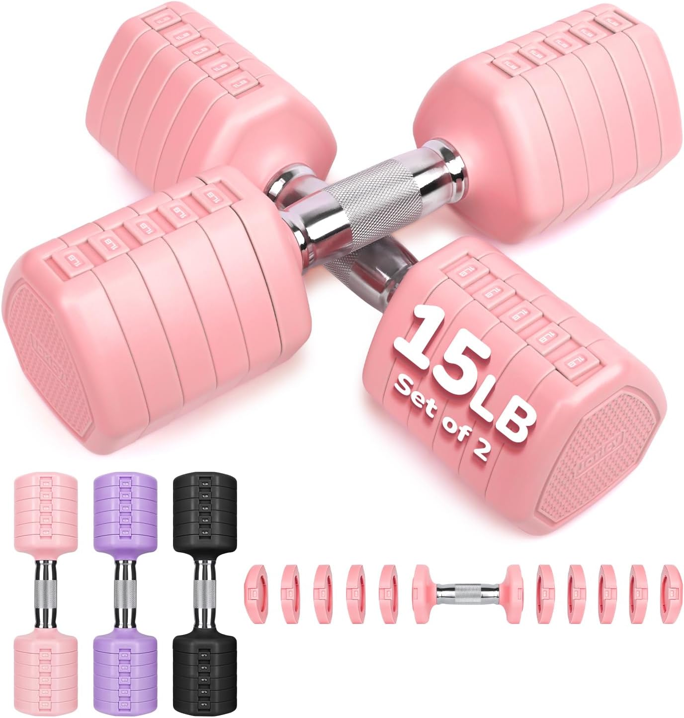  Adjustable Dumbbell Set