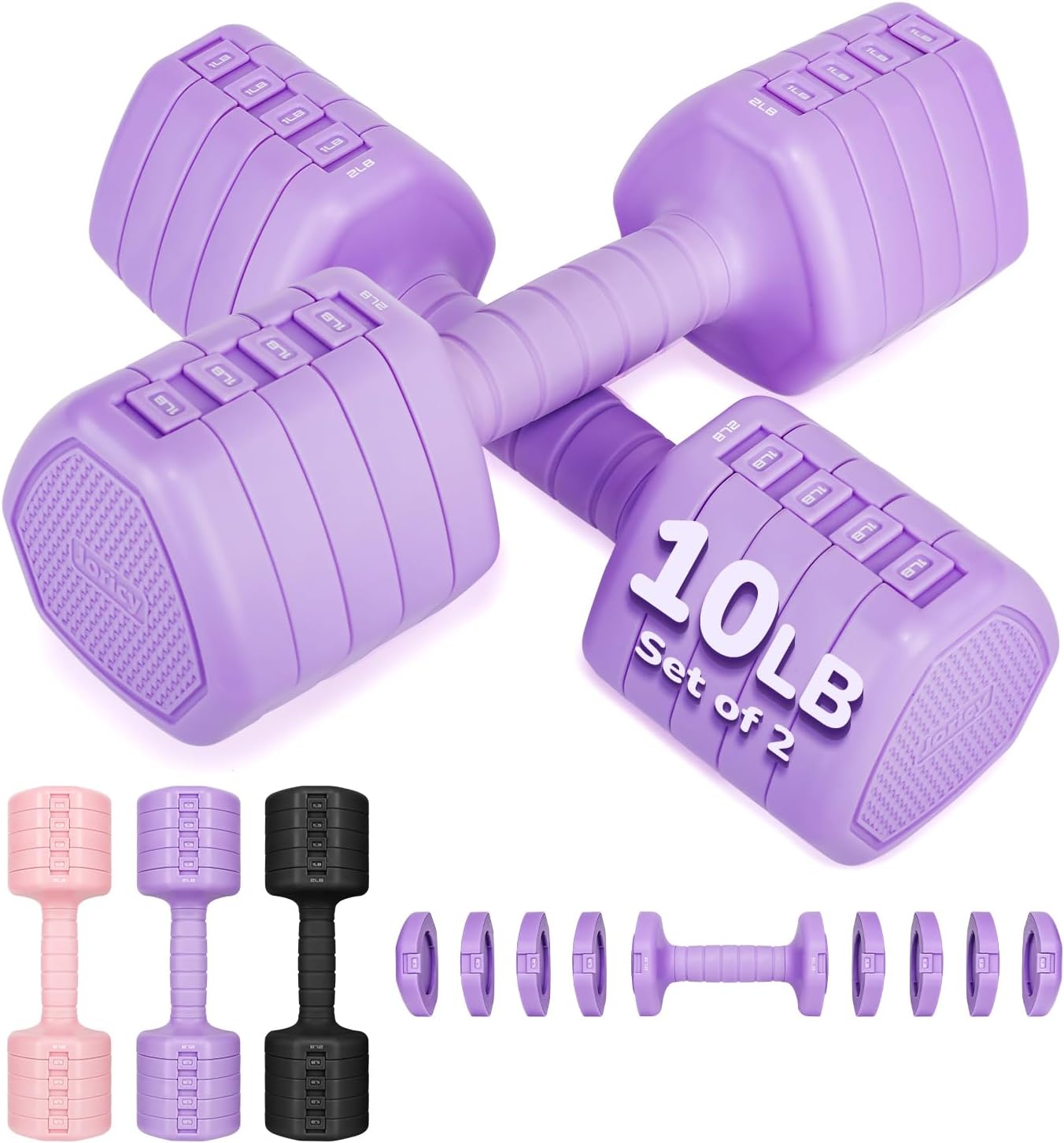  Adjustable Dumbbell Set