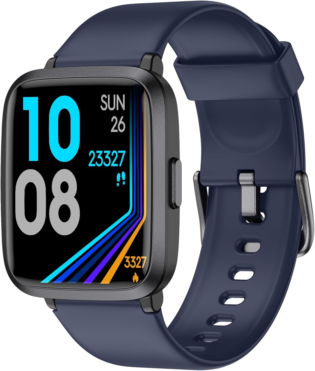 Fitness Tracker Watch with Heart Rate Monitor, Activity Tracker with Pedometer, Sleep Monitor, Calories & Step Counter, IP68 Waterproof Smart Watches for Women Men Fitness Watch for Sports