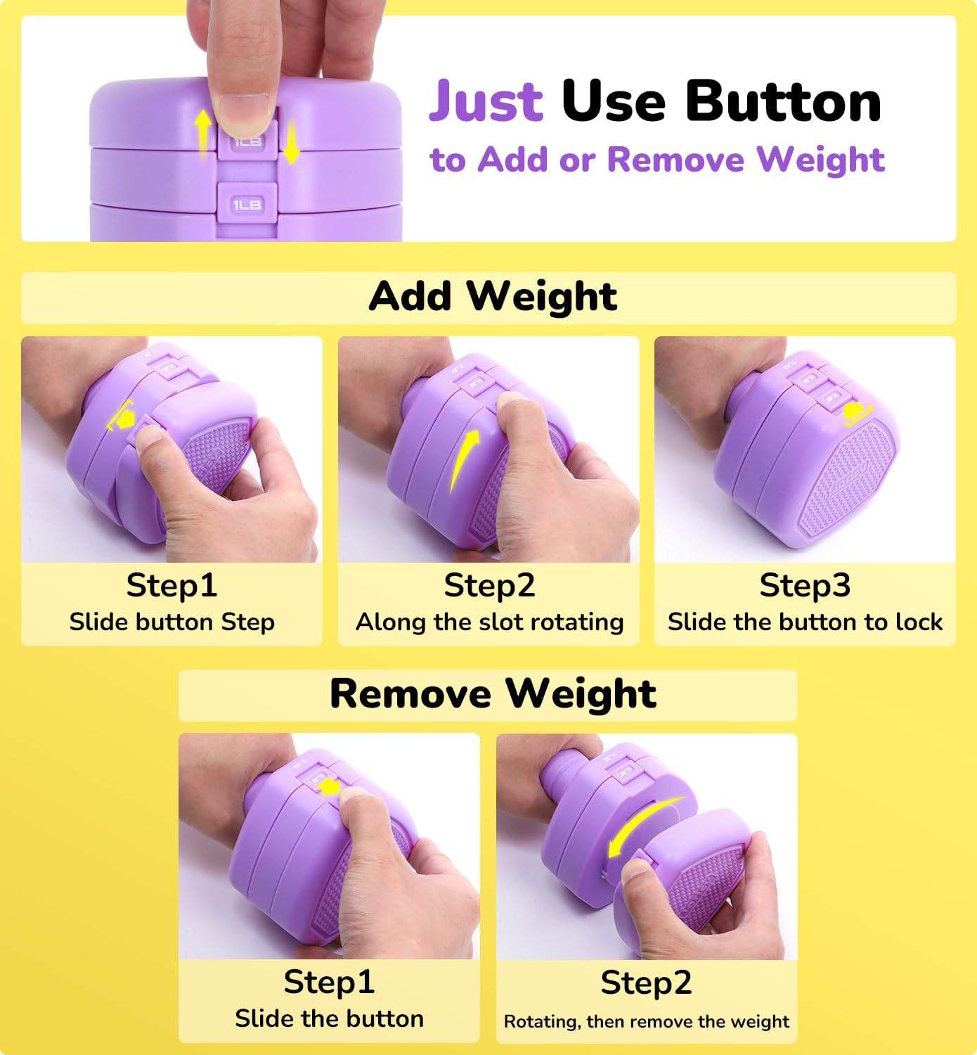  Adjustable Dumbbell Set
