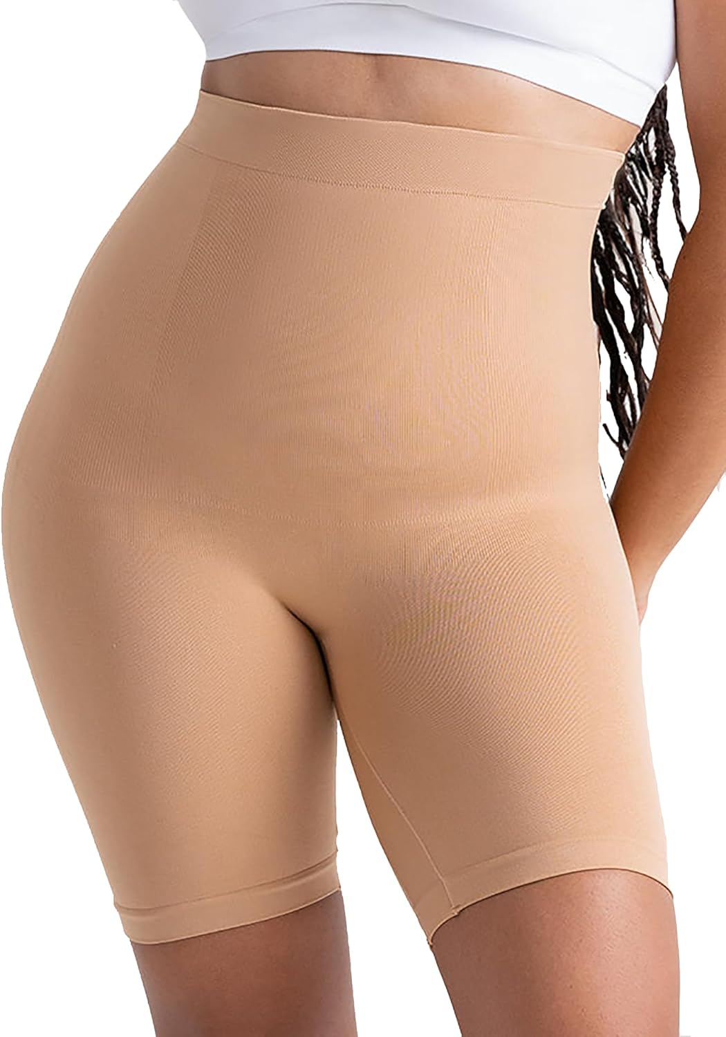 High-Waisted Shapewear Tummy Control Shorts