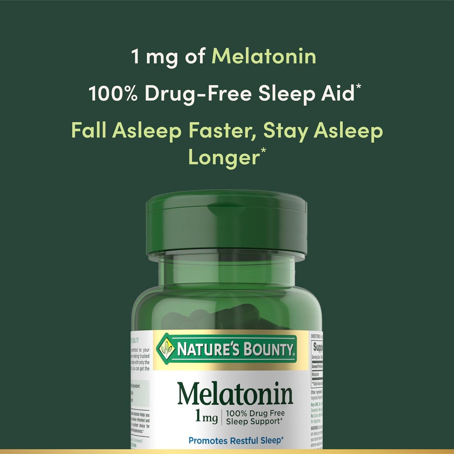 Melatonin, Sleep Aid (Low Dose)