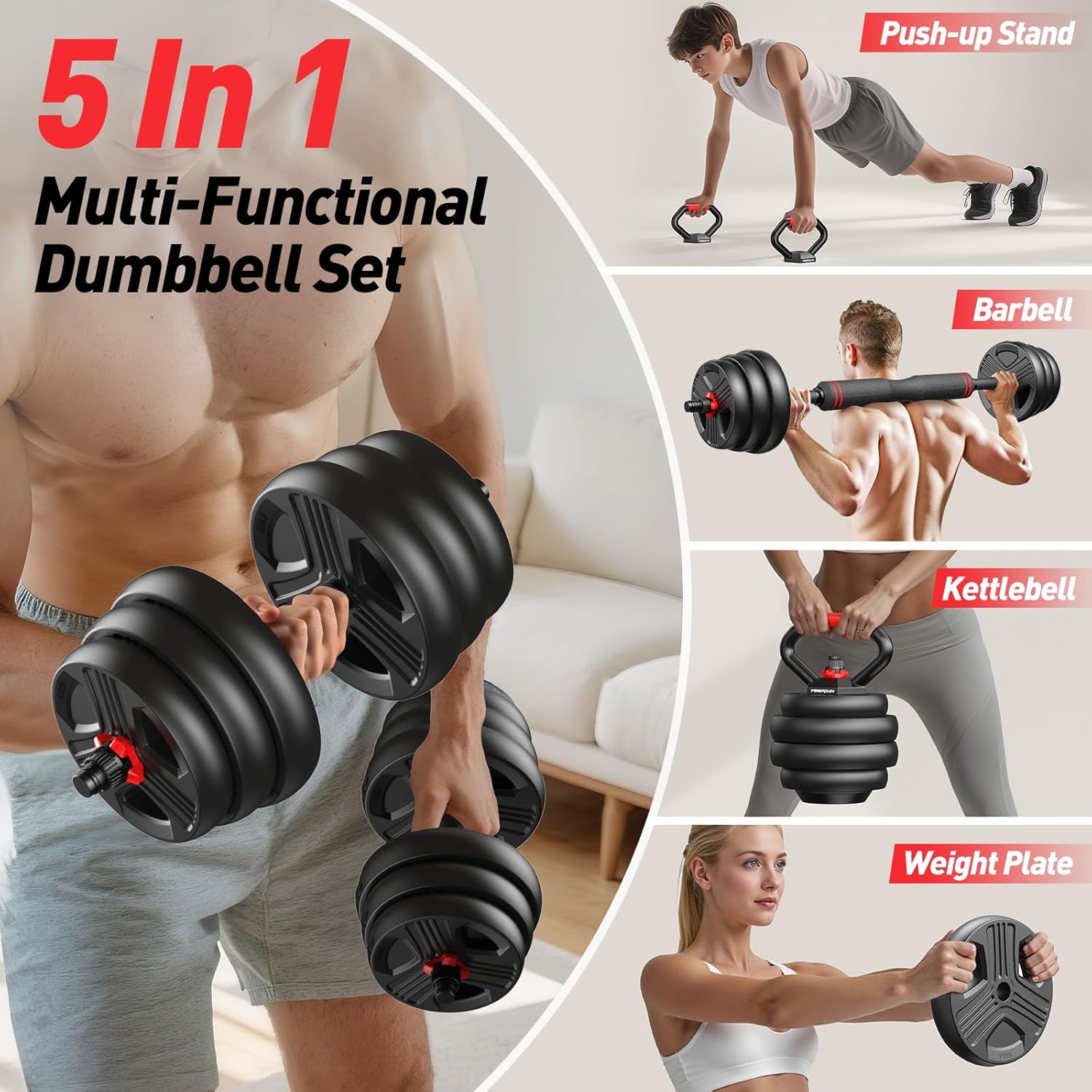 Adjustable Dumbbell Set