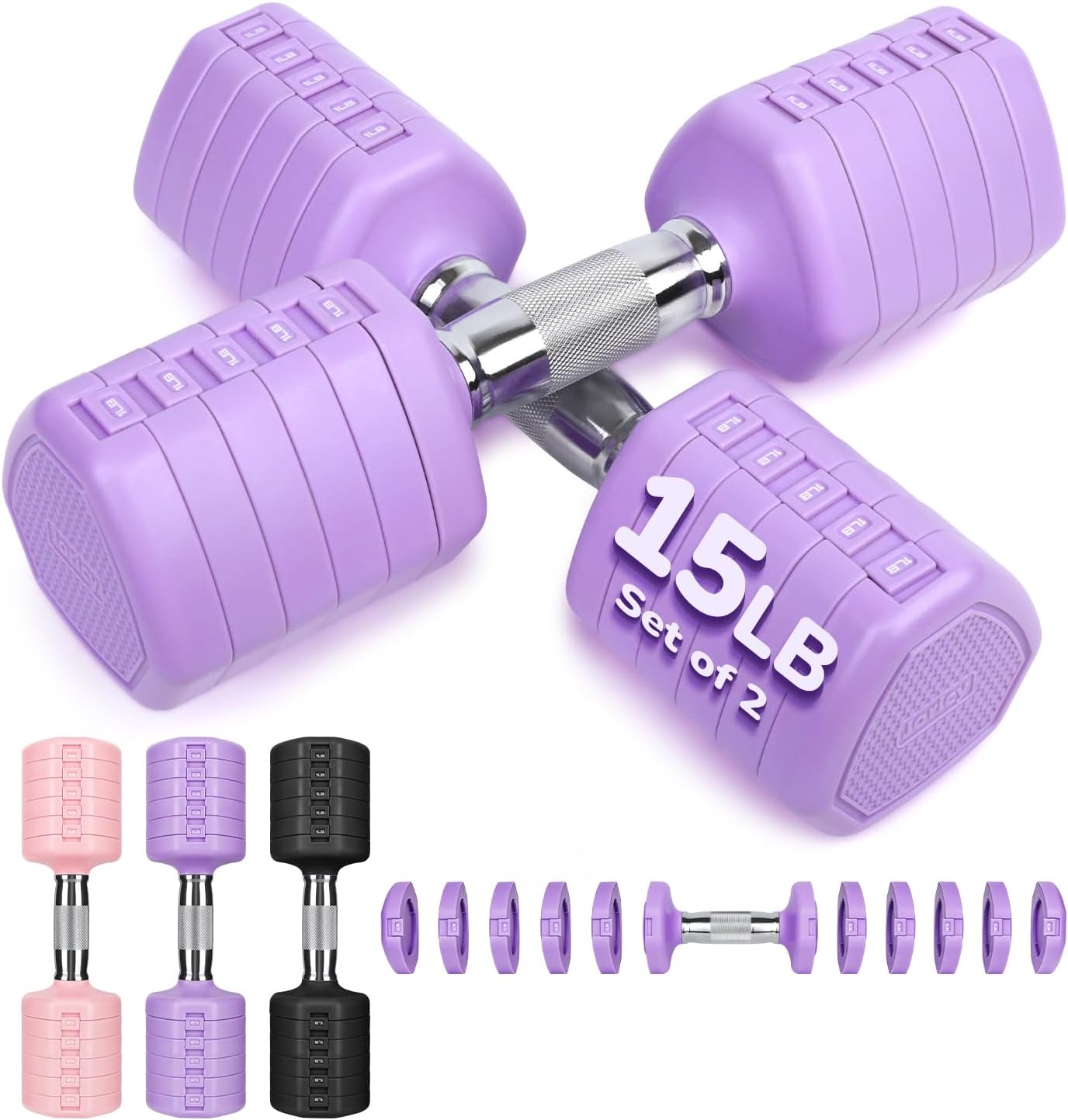  Adjustable Dumbbell Set