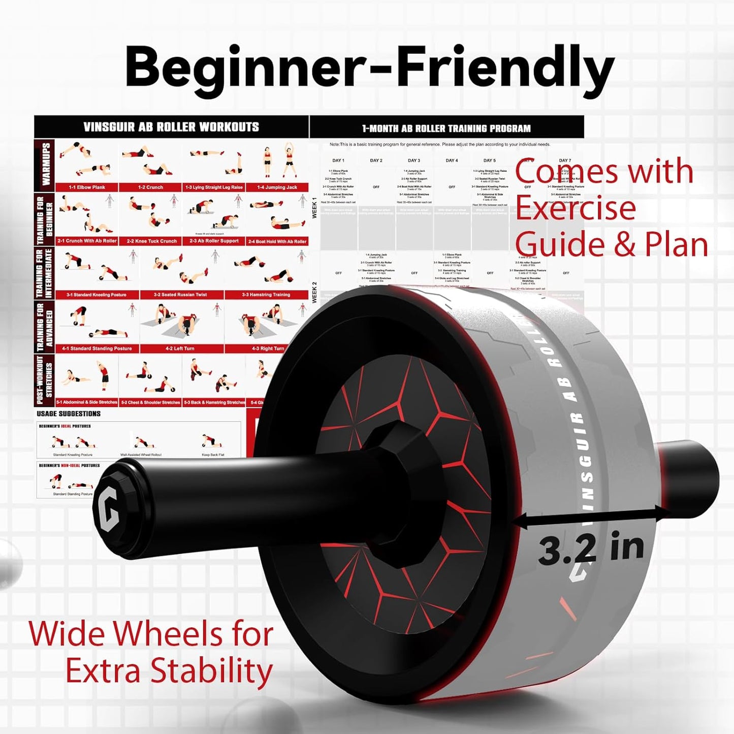 Ab Roller Wheel
