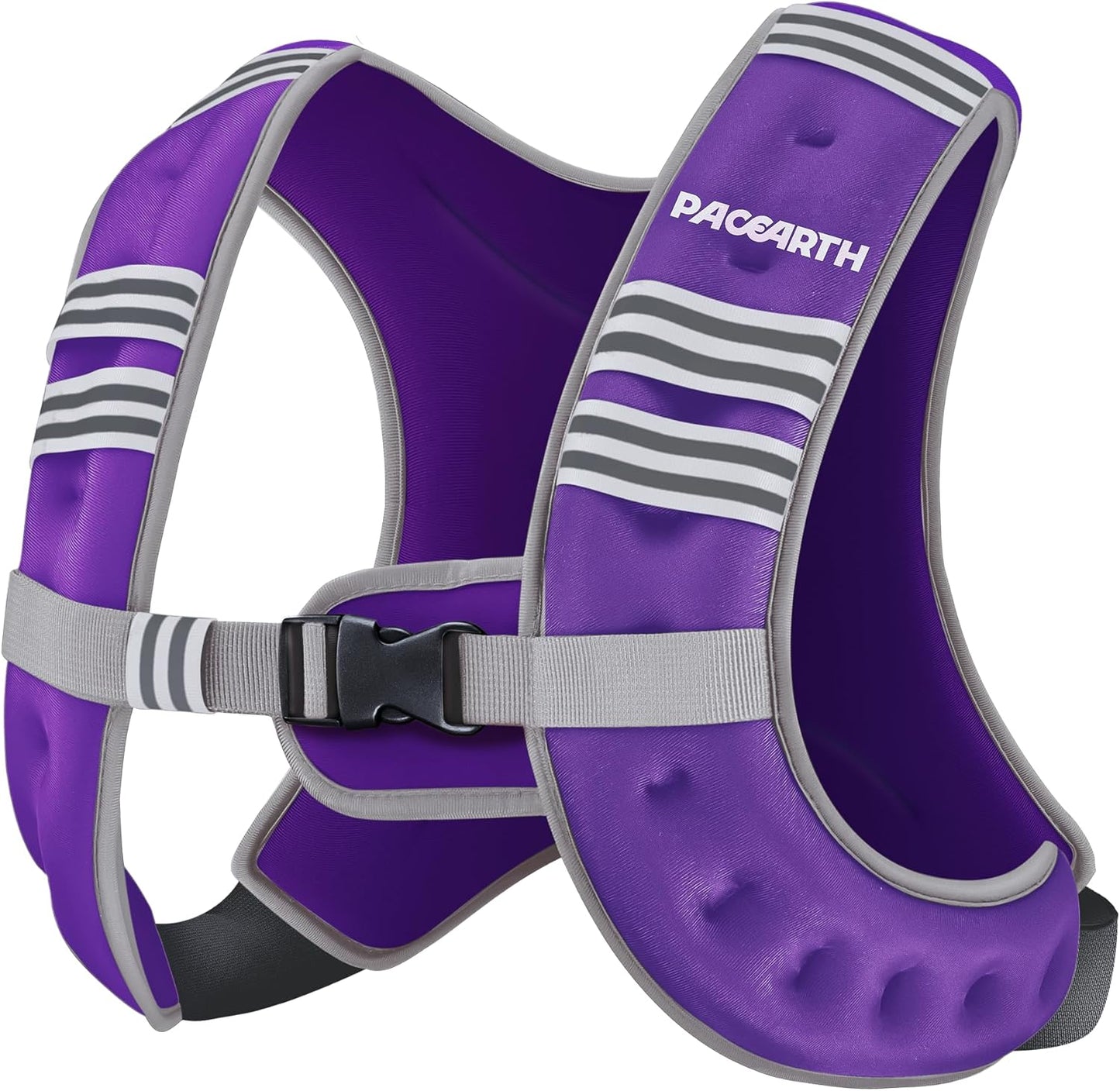 Weighted Vest,6Lb/8Lb/10Lb/12Lb/16Lb/20Lb/25Lb/30Lb Weight Vest with Reflective Stripe, Body Weight Vests for Women, Men, Weight Loss Workout, Strength Training, Running, Walking, Jogging