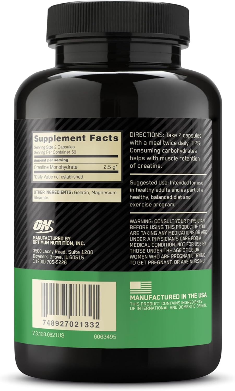 Creatine Monohydrate Capsules