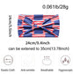 5 Pack USA Patriotic Hair Accessories for Women and Girls Non Slip Elastic American Flag Headband Hairband Red White and Blue Bandana Stars Headband