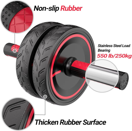 Ab Roller Wheel with Knee Pad