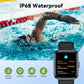 Fitness Tracker Watch with Heart Rate Monitor, Activity Tracker with Pedometer, Sleep Monitor, Calories & Step Counter, IP68 Waterproof Smart Watches for Women Men Fitness Watch for Sports