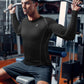 Compression Shirts for Men Long Sleeve Cool Dry Athletic Workout Tee Shirts Fishing Sun Shirts Sports Thermal Tights