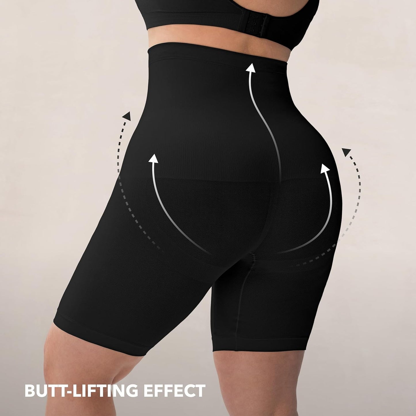 High-Waisted Shapewear Tummy Control Shorts