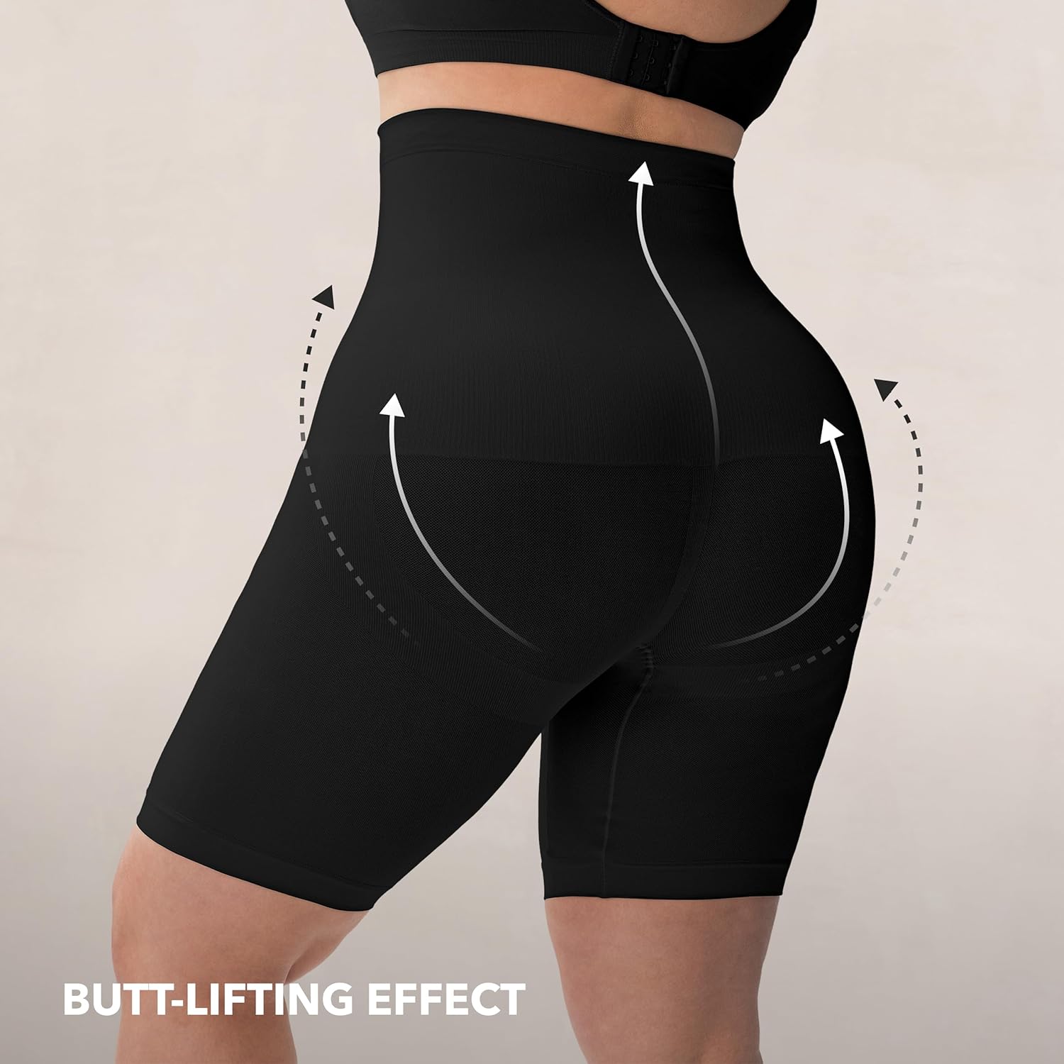 High-Waisted Shapewear Tummy Control Shorts